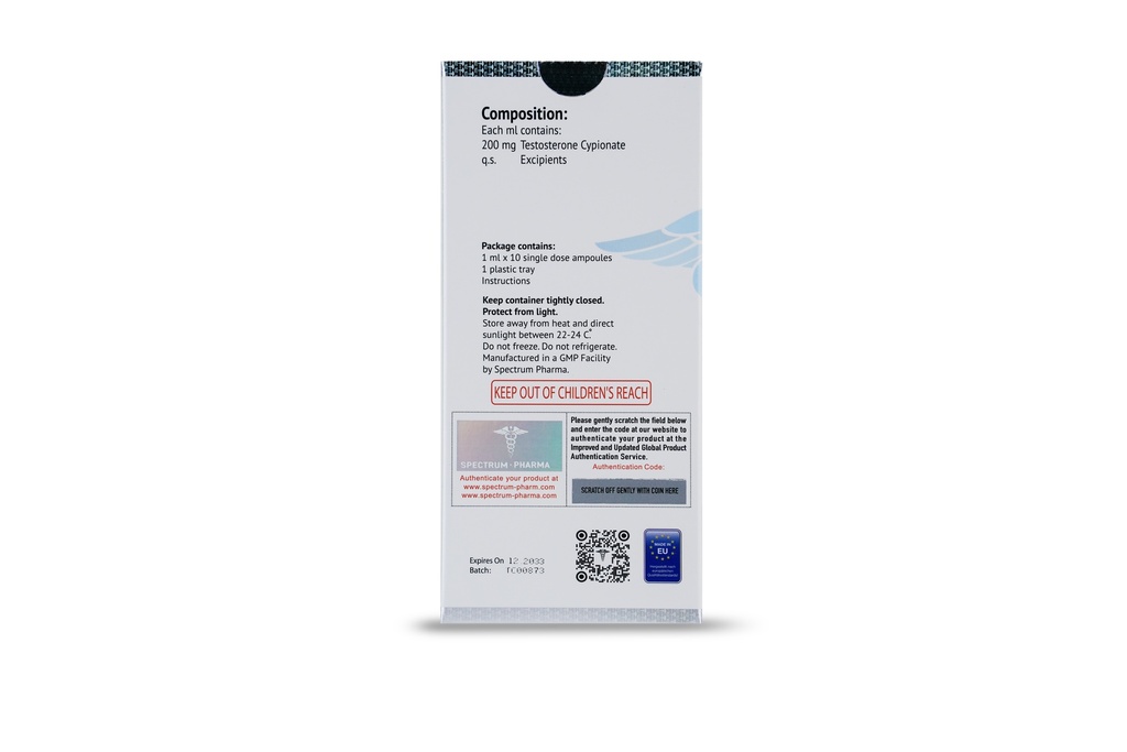 TESTOC 1 ML (SPECTRUM)