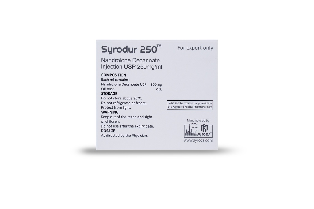 Nandrolone Decanoate USP 250mg (Syrocs)