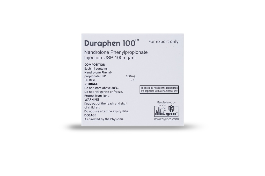 Nandrolone Phenylpropionate USP 100mg (Syrocs)