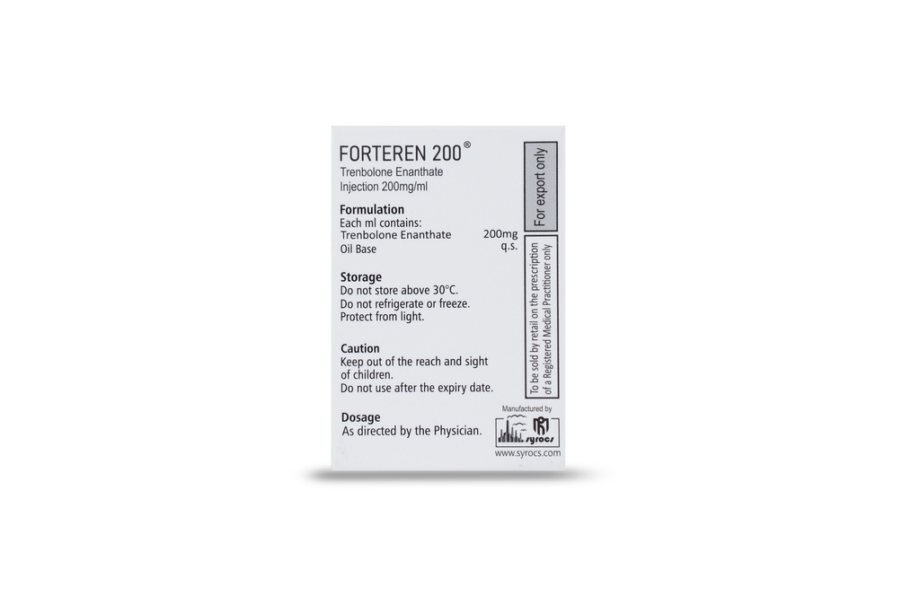 Trenbolone Enanthate 200mg (Syrocs)10 ML VIALS 