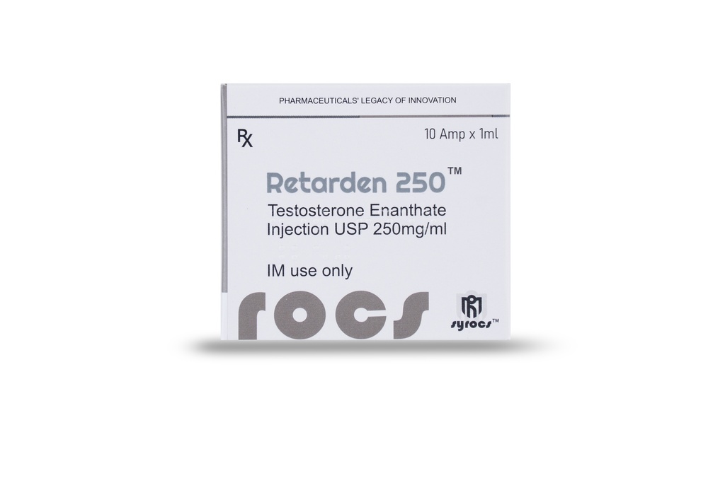 Testosterone Enanthate USP 250mg (Syrocs)