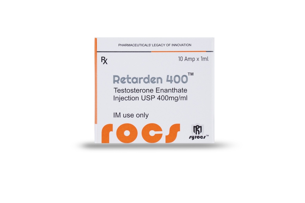 Testosterone Enanthate USP 400mg (Syrocs)