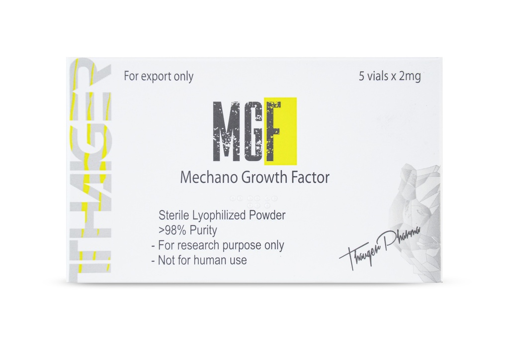 MGF - Mechano Growth factor 2mg X  5 vials Thiger