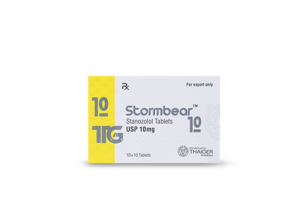 Stanozolol 10mg x 10's x 10 strips  (THAIGER PHARMA)