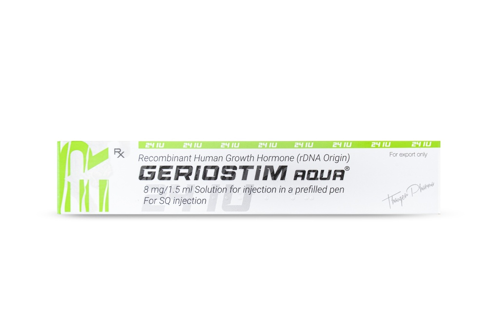 Human Growth Hormone 24IU/1.5ml cartridges pen