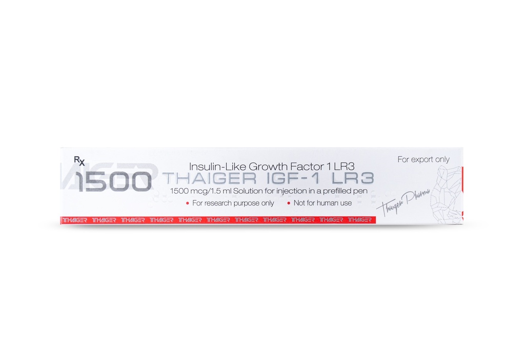 Insulin Like Growth Factor 1 LR3 - 1500mcg/1.5ml cartridges pen