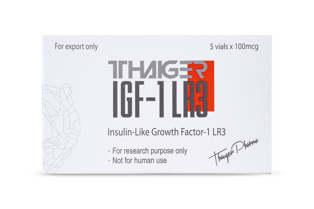 Insulin Like Growth Factor 1 LR3 - 100mcg x 5 vial's (THAIGER PHARMA)