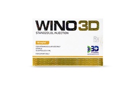 [Stanazol Inj 10ML ampule]  WINO3D - Stanozolol 50mg 600 10x1ml 
