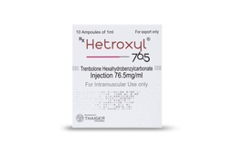 [ترينا هكس تايجر] Trenbolone Hexahydro Benzyl Carbonate 76.5mg/ml x 10 amp's (THAIGER PHARMA)