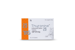 [تي ثري تايجر] Liothyronine 25 mcg x 10's x 10 strips